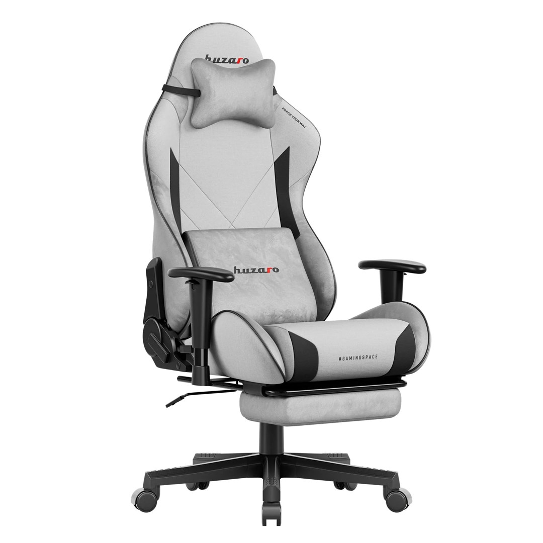 Fotel gamingowy Huzaro Force 5.7 Grey-6