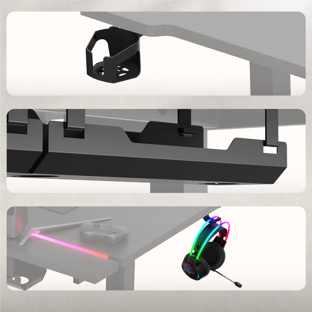 Biurko gamingowe Huzaro Hero 8.7 RGB-3