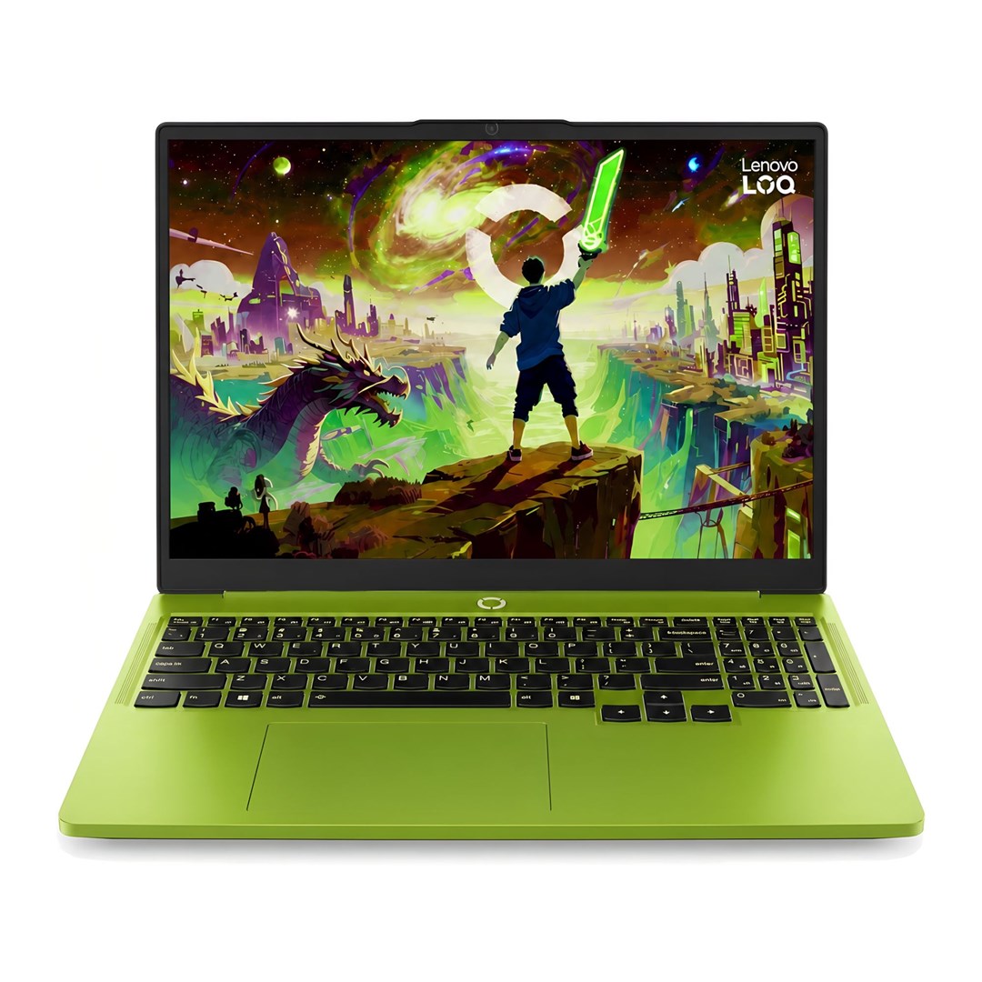 Laptop LENOVO LOQ 15AHP11 (15.3", IPS, WUXGA, AMD Ryzen 7 250, 16GB, 512GB SSD, NVIDIA GeForce RTX 5050 8GB, Windows 11, Non-HR tipkovnica, Surge Green)-1