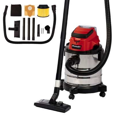 Einhell TC-VC 18/20 Li S-Solo Black, Grey, Red 20 L-4