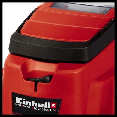 Einhell TC-VC 18/20 Li S-Solo Black, Grey, Red 20 L-7