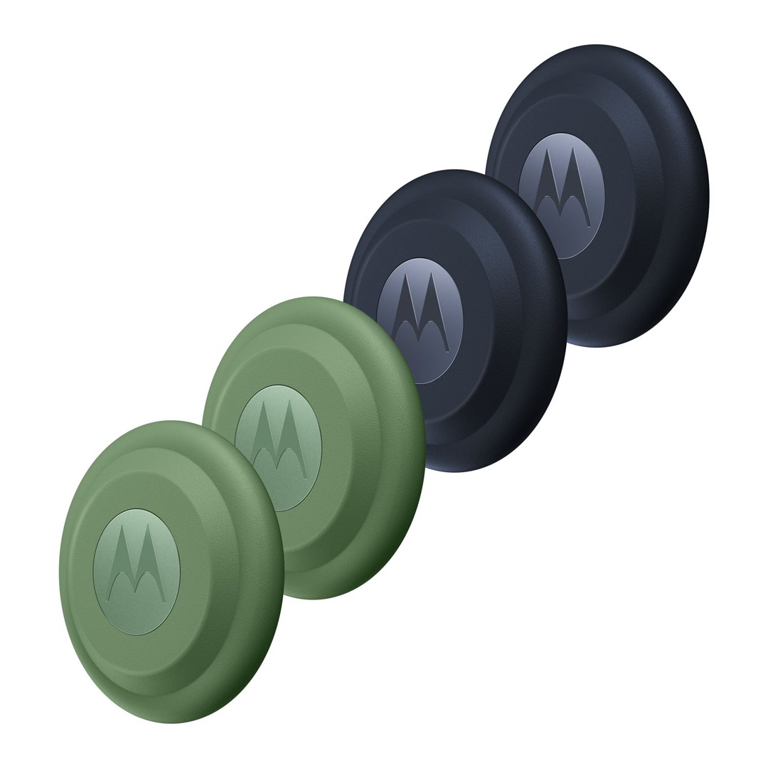 Bluetooth lokator MOTOROLA Moto Tag (4 komada, zelena/plava boja)-0