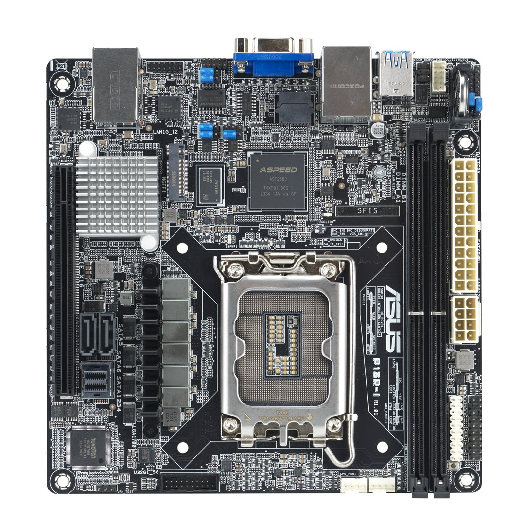 ASUS P13R-I Intel C262 LGA 1700 mini ITX-2