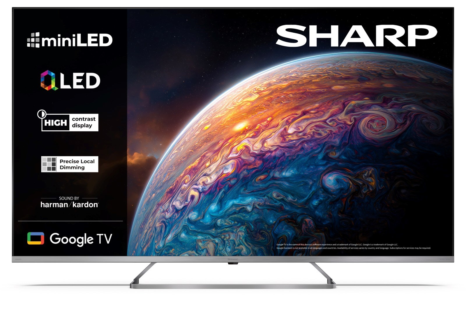TV SHARP 55JP7265E 55" (QLED 139 cm, 4K UHD, Google TV, HDR10, Dolby Vision, DVB-T/T2/C/S/S2, crna boja)-6