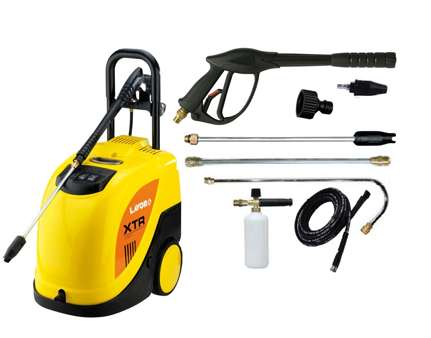 LAVOR Rio-R 1108 pressure washer Upright Electric 450 l/h 2300 W Black, Yellow-5