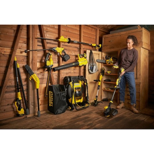Akumulatorska teleskopska pila za grane STANLEY FATMAX V20 SFMCPS620M1 (18V, 4.0Ah)-8