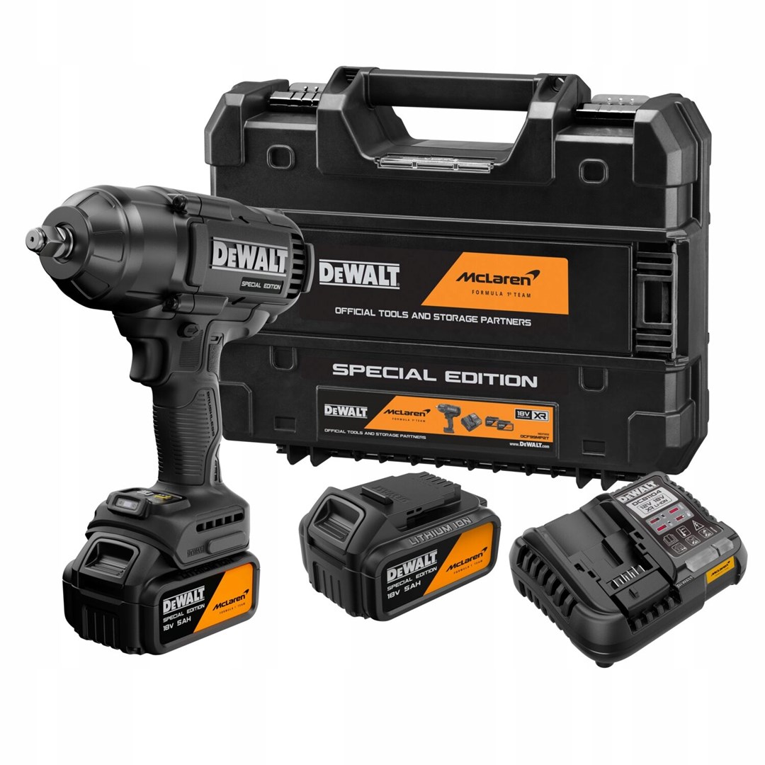 DEWALT KLUCZ UDAROWY 1/2" 18V DCF99MP2T 1396Nm 2x5,0Ah MCLAREN