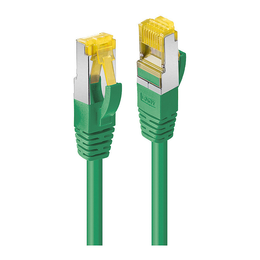 Mrežni kabel LINDY Cat.6A S/FTP LSZH 1m zelena boja