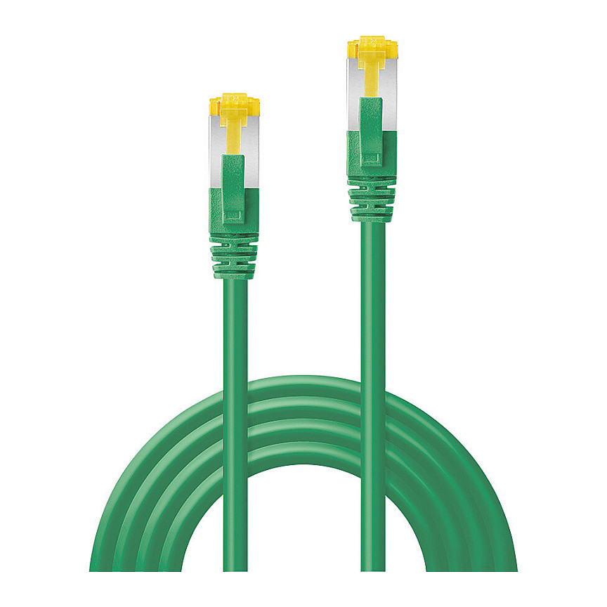 Mrežni kabel LINDY Cat.6A S/FTP LSZH 1m zelena boja-1
