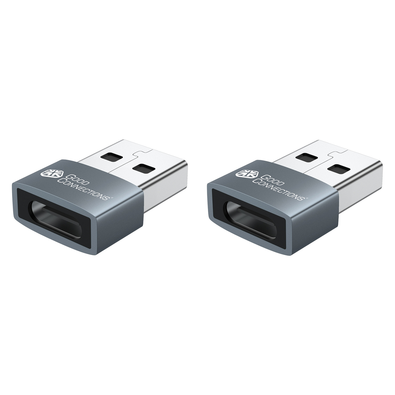 Adapter GOOD CONNECTIONS USB-A na USB-C USB 2.0 (2 komada)-0