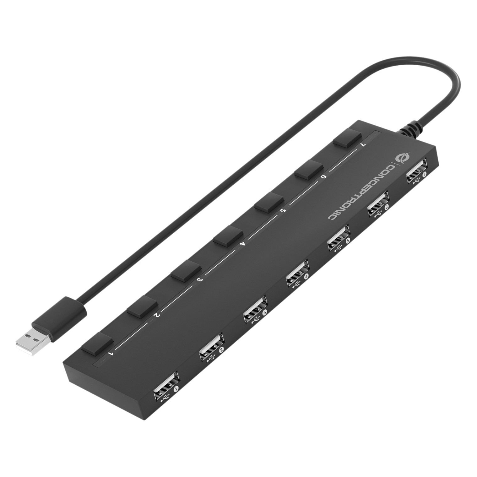 CONCEPTRONIC 7-portni USB 2.0 Hub s napajanjem (C07-010)-3
