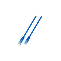 EFB RJ45 Patchkabel Cat.5e U/UTP PVC CCA blau 5m