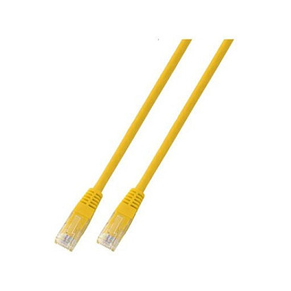 EFB RJ45 Patchkabel Cat.5e U/UTP PVC CCA gelb 25m-0
