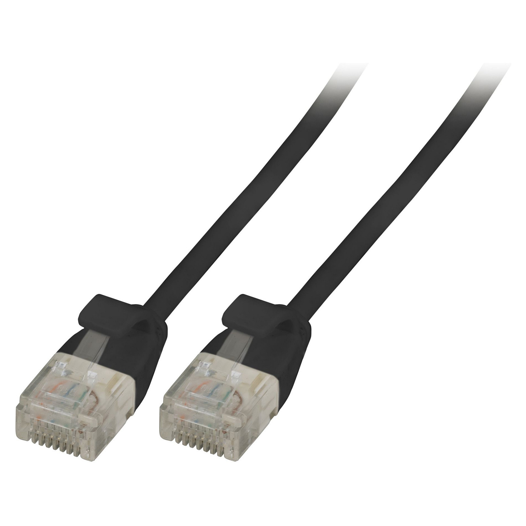 EFB RJ45 Patchkabel Cat.6A U/UTP TPE 3,6mm ultraflex wei 1,5m