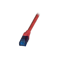 Mrežni patch kabel EFB Cat.6A U/UTP 10m crvena boja-0