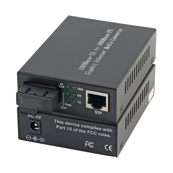 Media Konverter EFB ELEKTRONIK K5500.1 Gigabit (RJ45 na SC, Multimode)