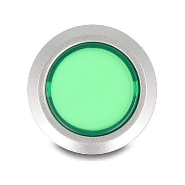 Tipkalo DELOCK za ugradnju 22 mm s LED osvjetljenjem (zeleno)-3