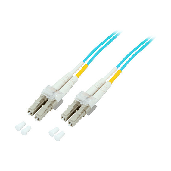 EFB Duplex Patchkabel LC-LC OM3 40m LSZH 2mm aqua
