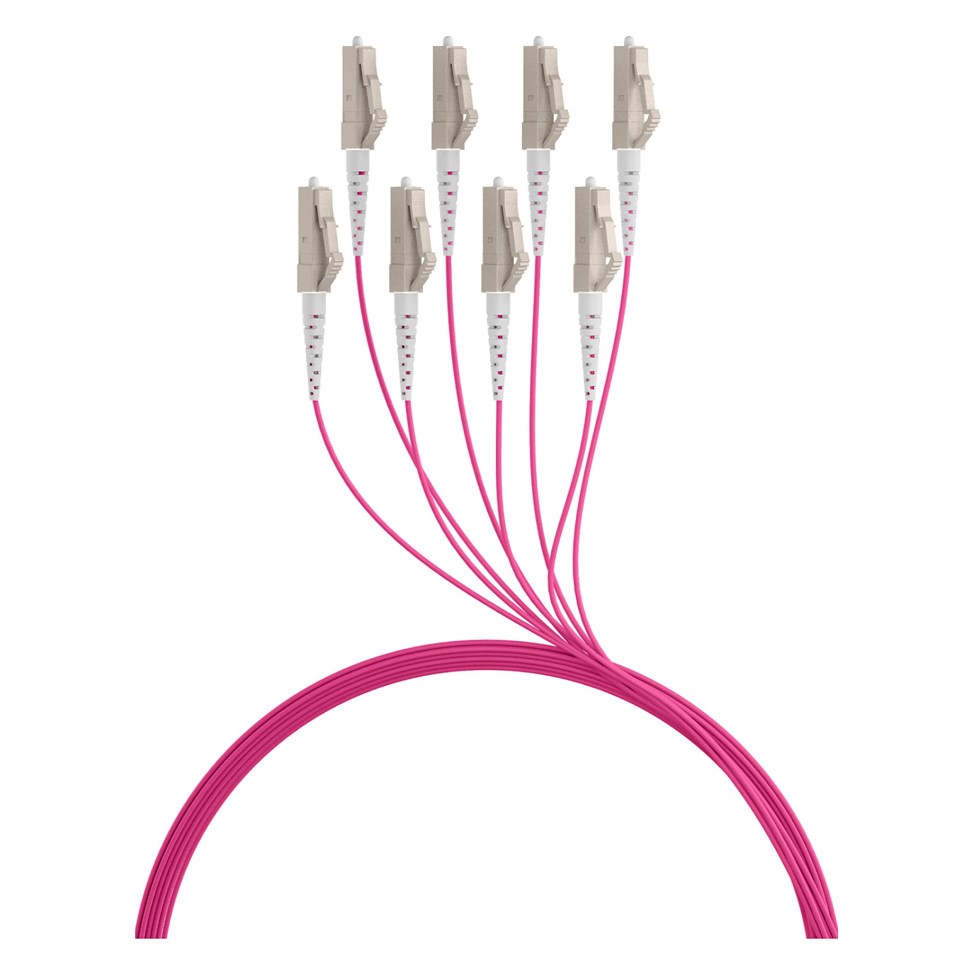 EFB Trunkkabel U-DQ(ZN)BH OM4 8G (1x8) LC-LC 180m Dca LSZH-2