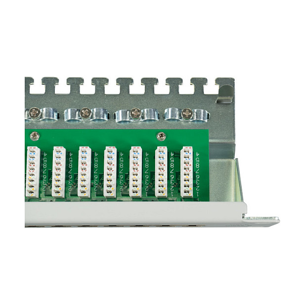 EFB Patchpanel STP 24xRJ45 Cat.6, 19 1HE, RAL7035 grau-1