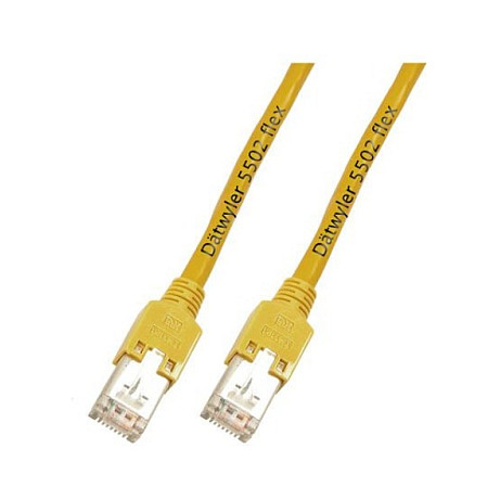 EFB RJ45 Patchkabel Cat.5e S/UTP PVC Dtwyler 5502 TM11 gelb 0,5m-0
