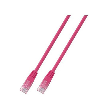 EFB RJ45 Patchkabel Cat.5e U/UTP PVC CCA magenta 30m-0