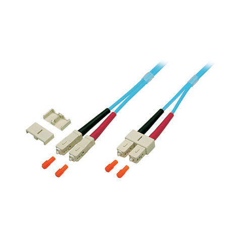 Svjetlovodni patch kabel EFB ELEKTRONIK Duplex SC-SC OM3 0.5m-0