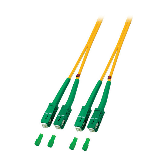 EFB Duplex Patchkabel SC/APC-SC/APC OS2 G652D 5m LSZH 3mm gelb-0