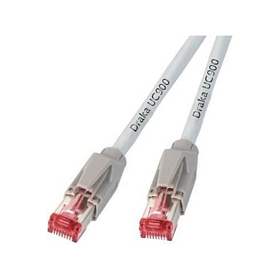 EFB RJ45 Patchkabel Cat.6A S/FTP LSZH Draka UC900 TM21 wei 25m-0