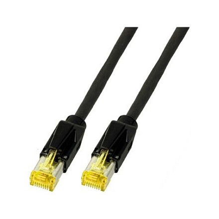 Mrežni kabel EFB Elektronik Cat.6A S/FTP 30m crna boja (PUR)-0