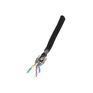 EFB Rohkabel Cat7 S/FTP LSZH 100.00m Ring schwarz-0
