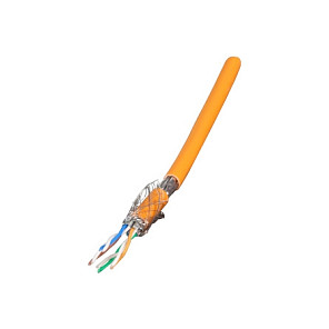 EFB Rohkabel Cat.7, S/FTP, LSZH, orange, 100m Ring-0
