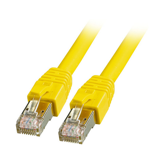 EFB RJ45 Patchkabel Cat.8.1 S/FTP LSZH BC gelb 3m