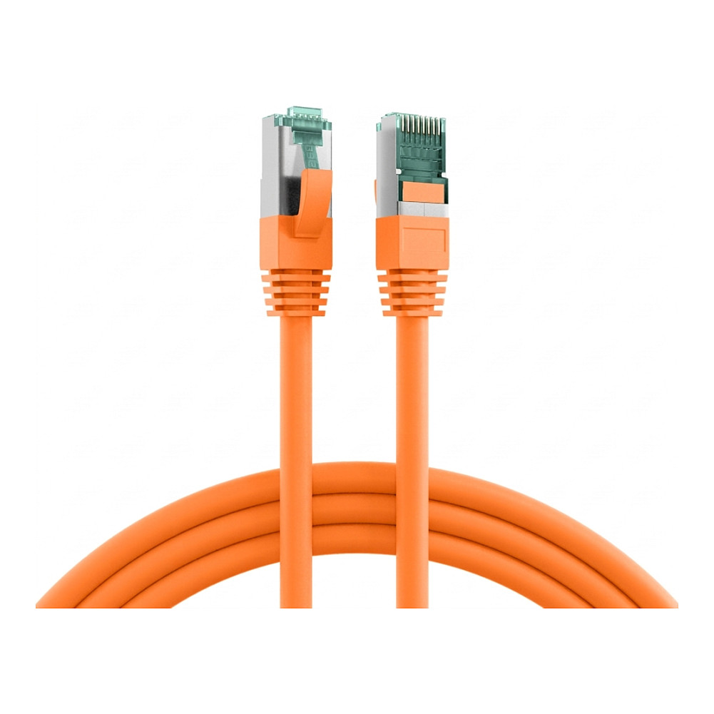 EFB RJ45 Patchkabel Cat.6A S/FTP LSZH orange 50m-0