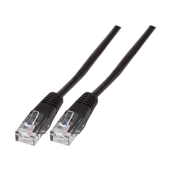 Modularni kabel EFB Elektronik RJ45 (8P4C), 6m, crna boja
