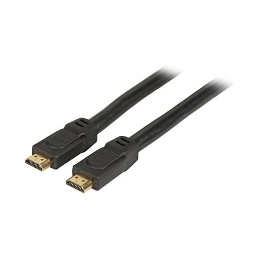 EFB HighSpeed HDMI Kabel with Ethernet 4K60Hz,A-A St-St, 20m, schwarz