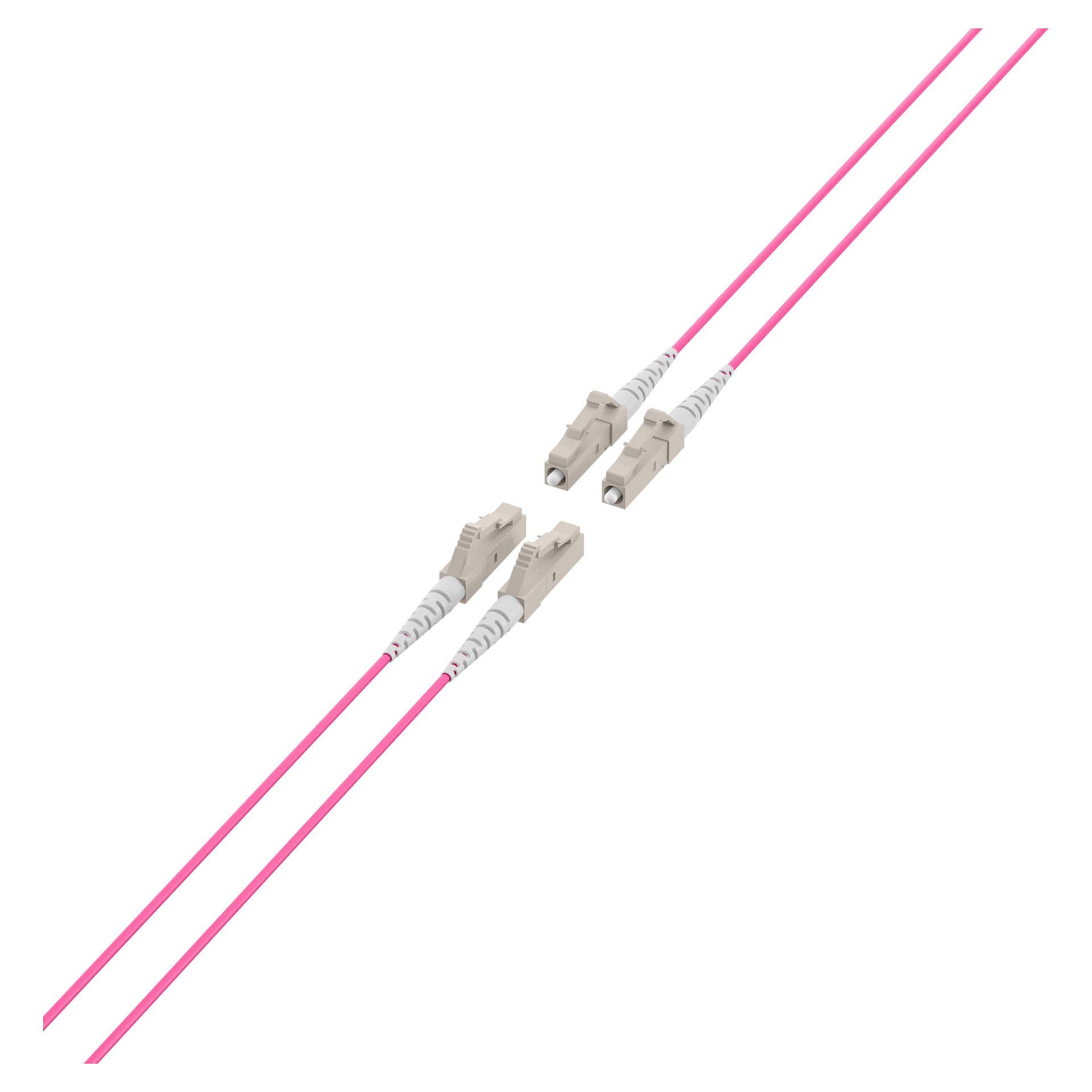 EFB Trunkkabel U-DQ(ZN)BH OM4 4G (1x4) LC-LC 10m Dca LSZH-3