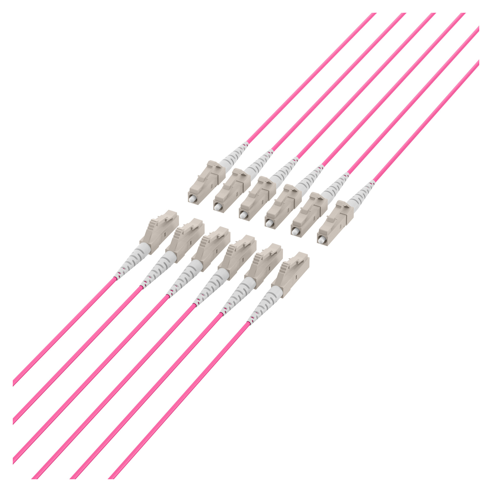 EFB Trunkkabel U-DQ(ZN)BH OM4 12G (1x12) LC-LC 180m Dca LSZH-3