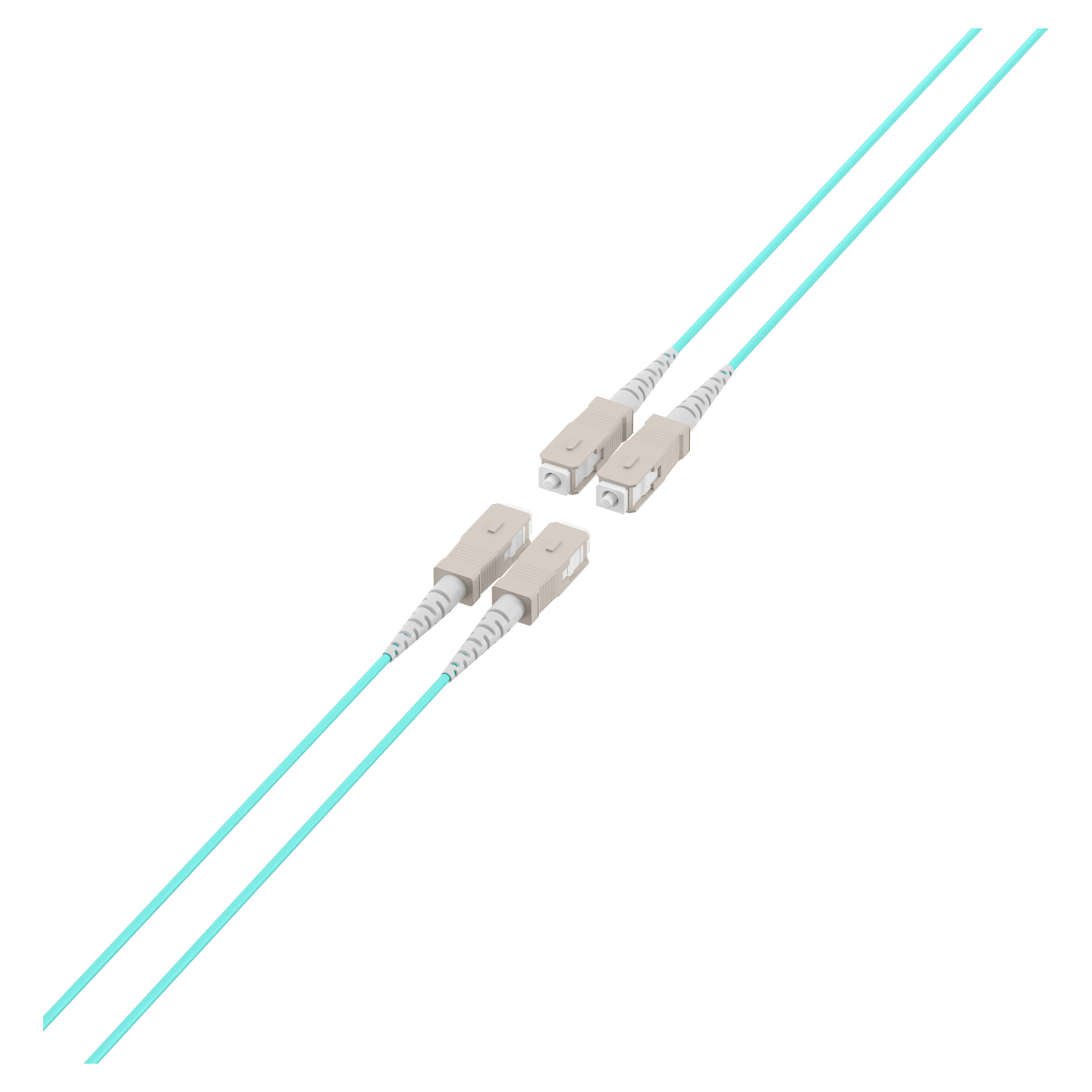 EFB Trunkkabel U-DQ(ZN)BH OM3 4G (1x4) SC-SC 100m Dca LSZH-3