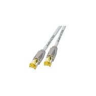 EFB RJ45 Patchkabel Cat.6A S/FTP LSZH Draka UC900 TM31 grau 20m
