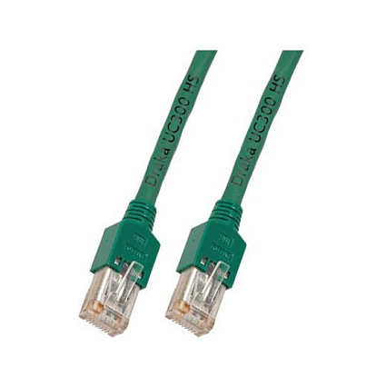 EFB RJ45 Patchkabel Cat.5e SF/UTP LSZH Draka UC300 TM11 grn 1m
