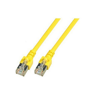 EFB RJ45 Patchkabel Cat.5e SF/UTP PVC CCA gelb 1,5m-0