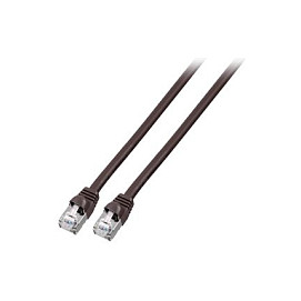EFB RJ45 Patchkabel S/FTP, Cat.6, PVC, kurze Tlle, UL, 1m, schwarz