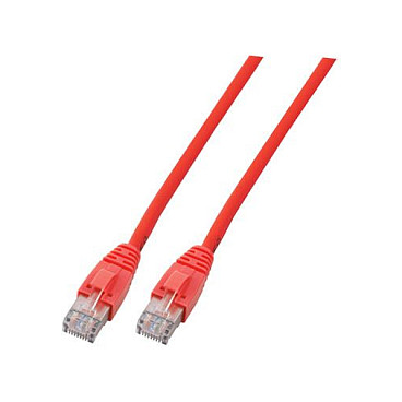 EFB RJ45 Patchkabel Cat.6 U/UTP LSZH CCA rot 2m-0
