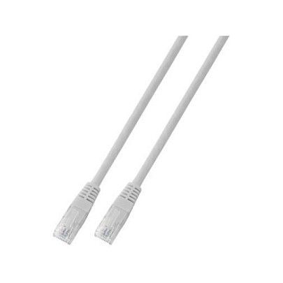 EFB RJ45 Patchkabel Cat.6 U/UTP PVC CCA wei 0,25m-0