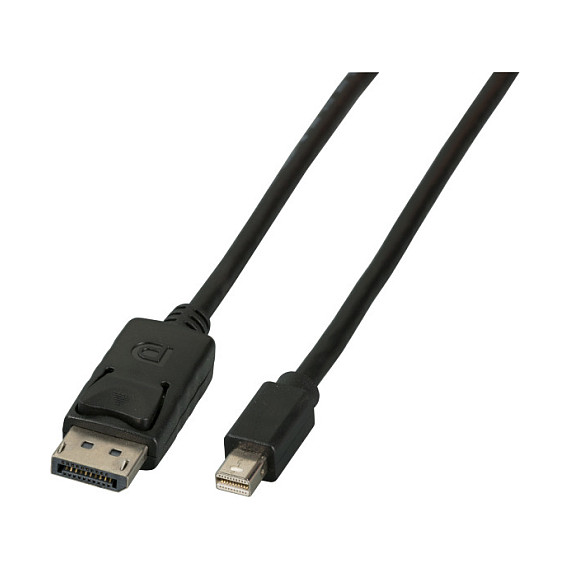 Kabel EFB ELEKTRONIK Mini DisplayPort na DisplayPort (2m, crna boja)-0