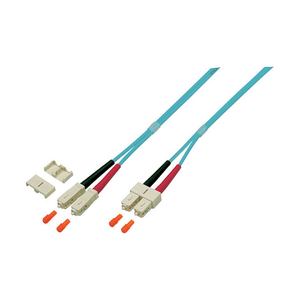 EFB Duplex Patchkabel SC-SC OM4 2m LSZH 3mm erikaviolett-0
