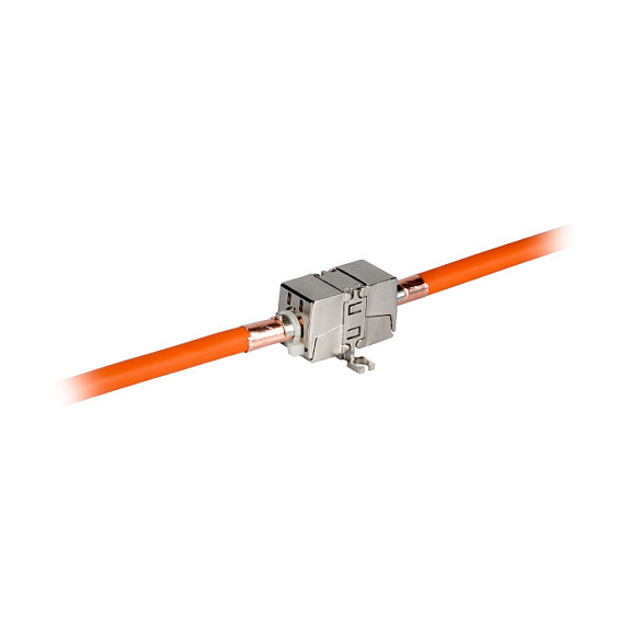 Spojnica za mrežni kabel EFB ELEKTRONIK K9310.1 (Cat.6A, 10Gbit/s, oklopljena)-1