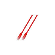 EFB RJ45 Patchkabel Cat.5e U/UTP PVC CCA rot 2m