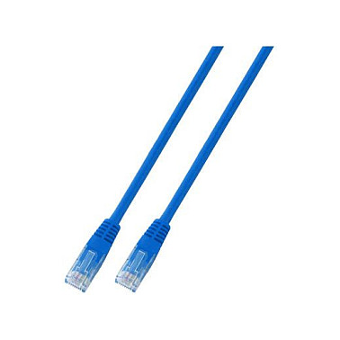 EFB RJ45 Patchkabel Cat.6 U/UTP PVC CCA blau 3m-0